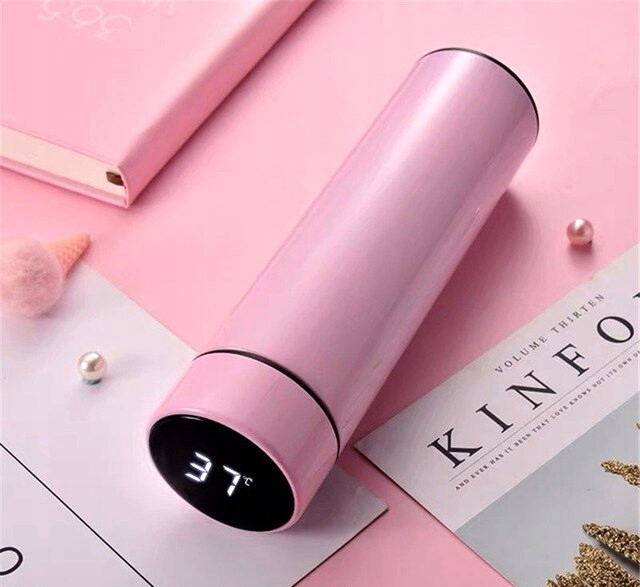 KUBEK TERMICZNY TERMOS BIDON MOCNY LED 0,5L Pojemność 0.5 l