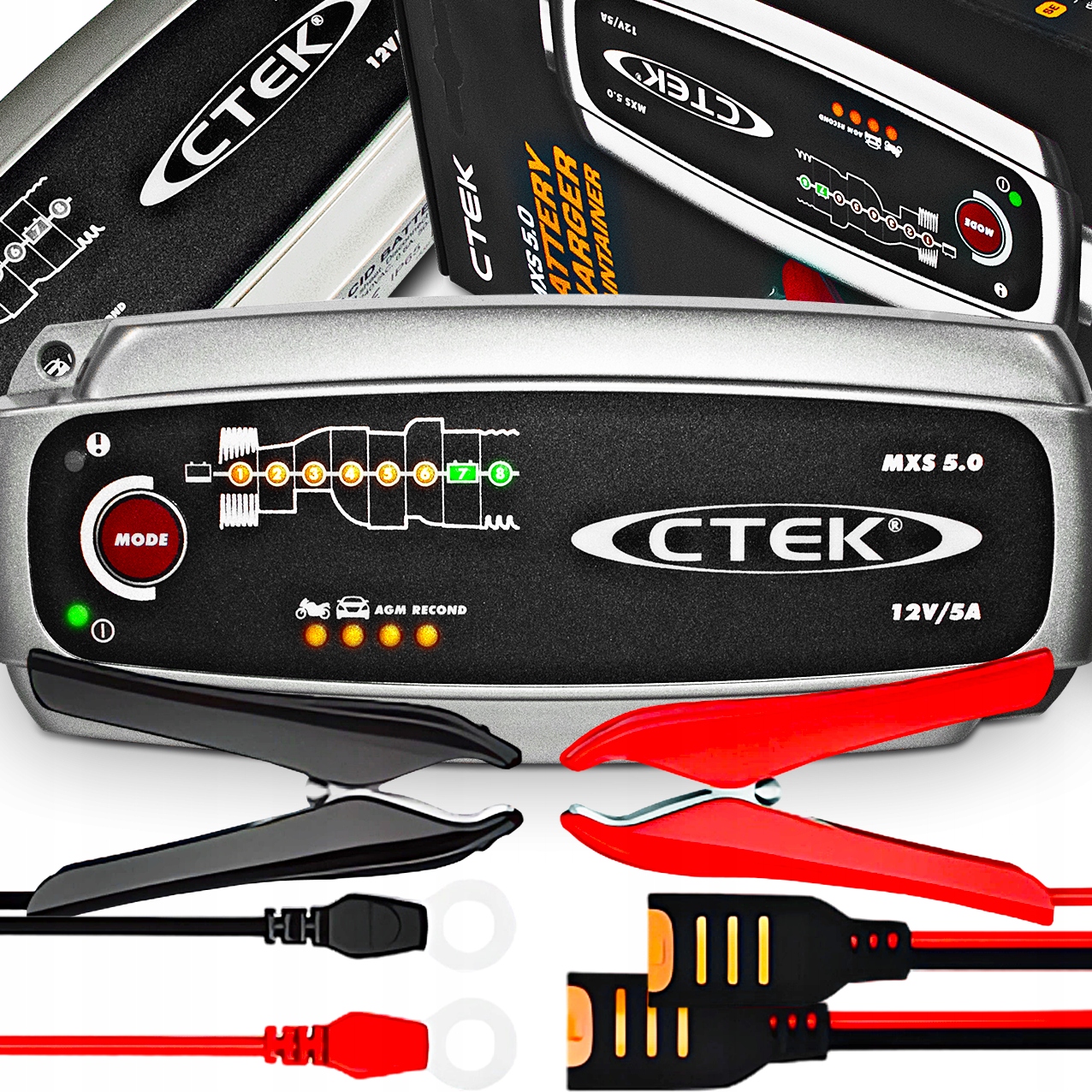 Nabíjačka Do Auta Ctek Mxs 5.0 12V/5A Automatická Záruka