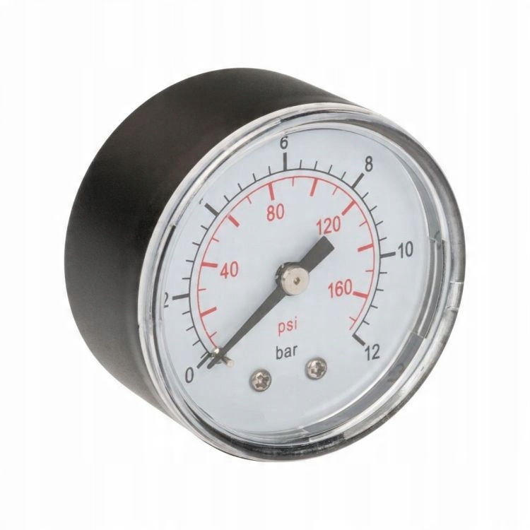 

Manometr osiowy do kompresora 1/4" 12bar 63mm