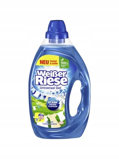 Levně 2X Weisser Riese Kraft Gel Universal 1,1 L (gel Na Praní)