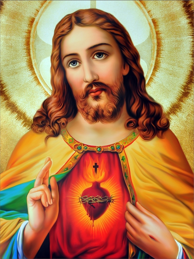 

Obraz Na Płótnie Serce Jezusa Miłosierny 30x40cm