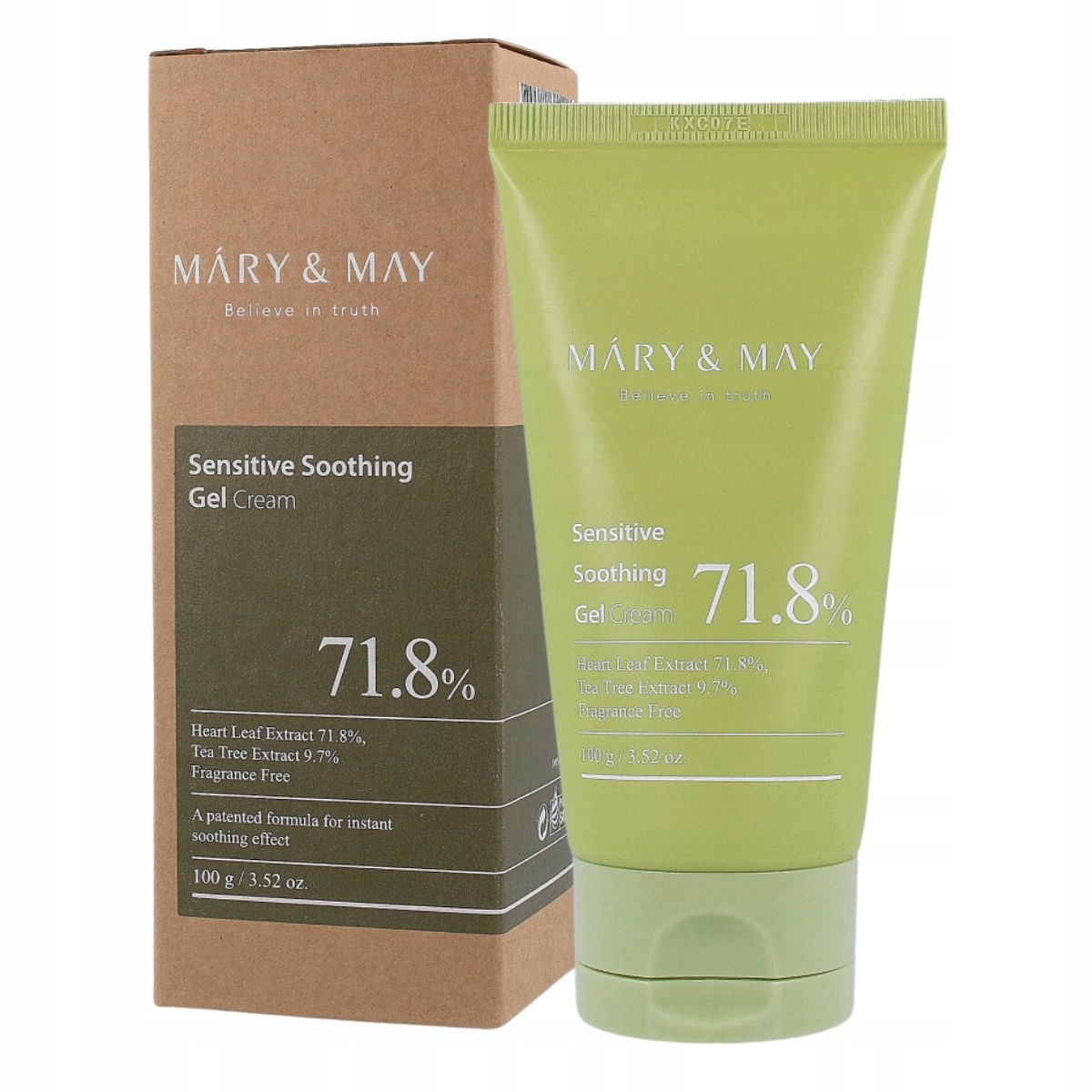 Mary&May Sensitive Soothing Gel Cream 100 g – zklidňující krém – gel na obličej