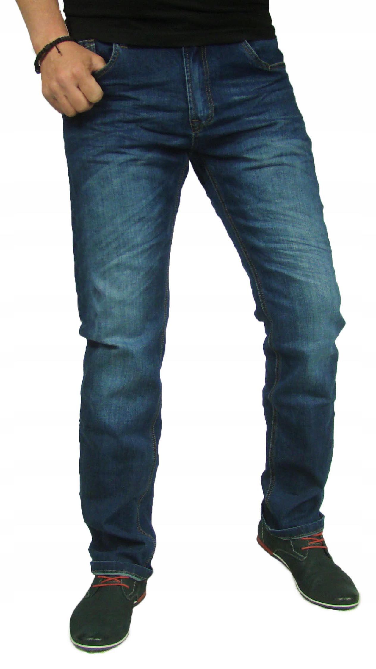 

Spodnie jeans regular pas 90cm Rds 33 -1889