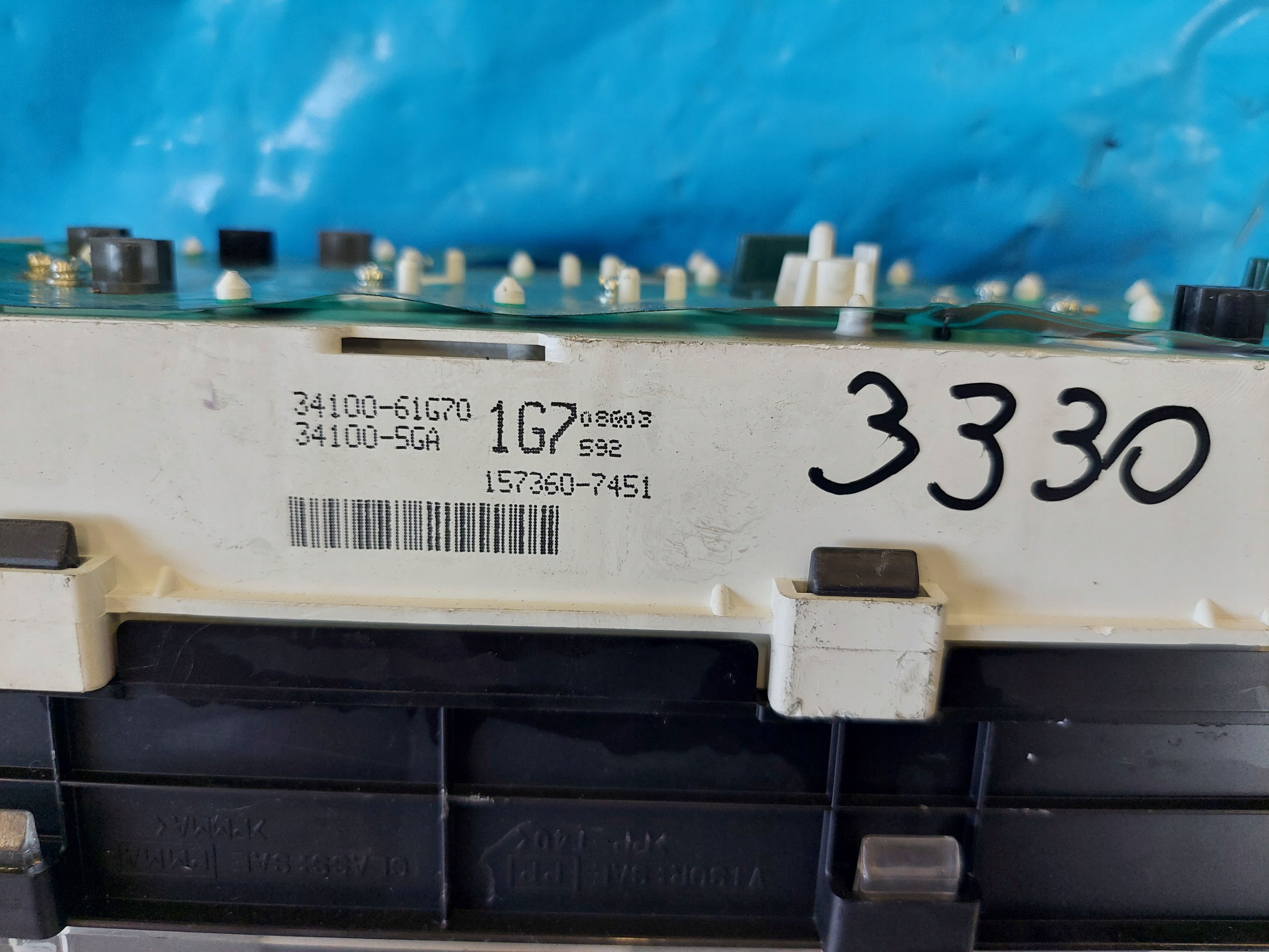 dials clock SUZUKI BALENO 1.3 16V 34100-61G70