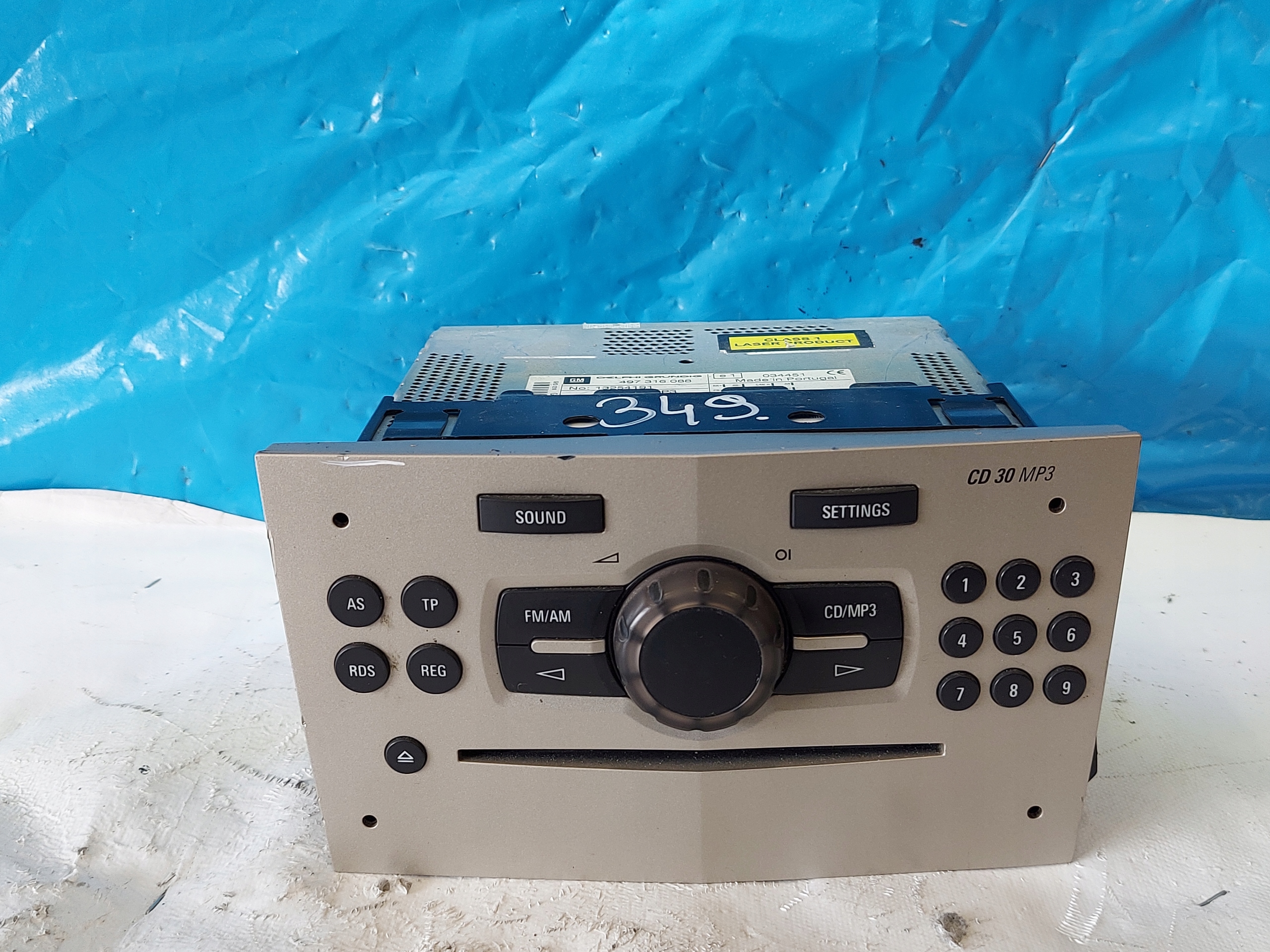 RADIO EKRAN ASTRA H CD30 497316088