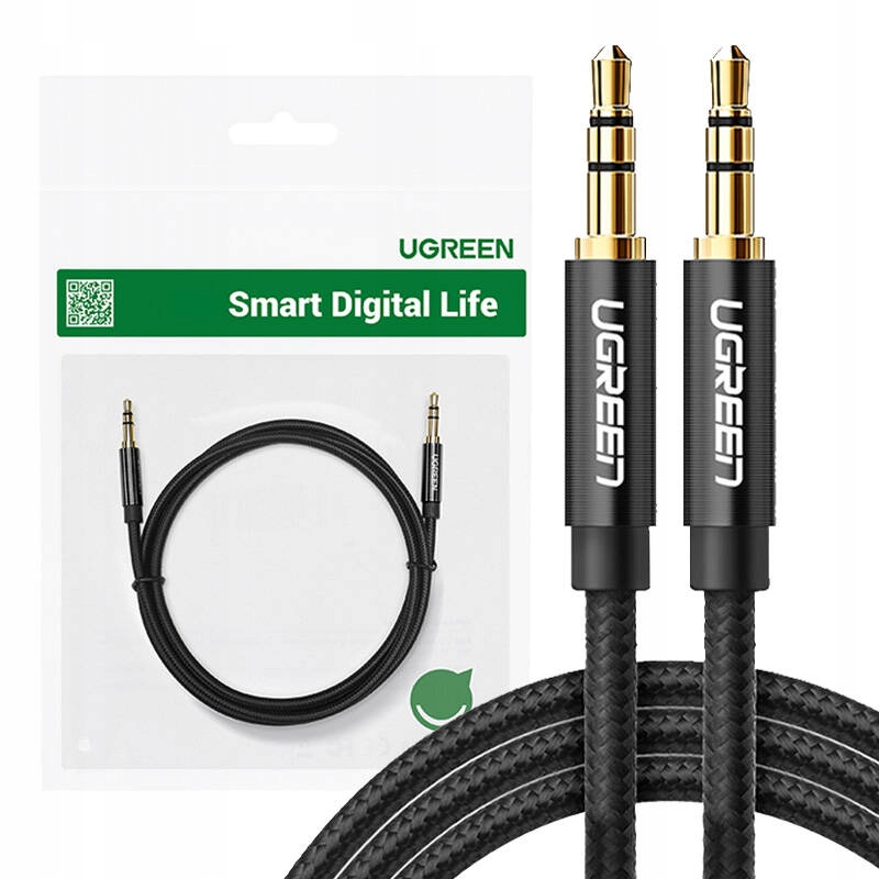 Kabel Ugreen AV112 minijack 3,5 mm - minijack 3,5 mm 2 m