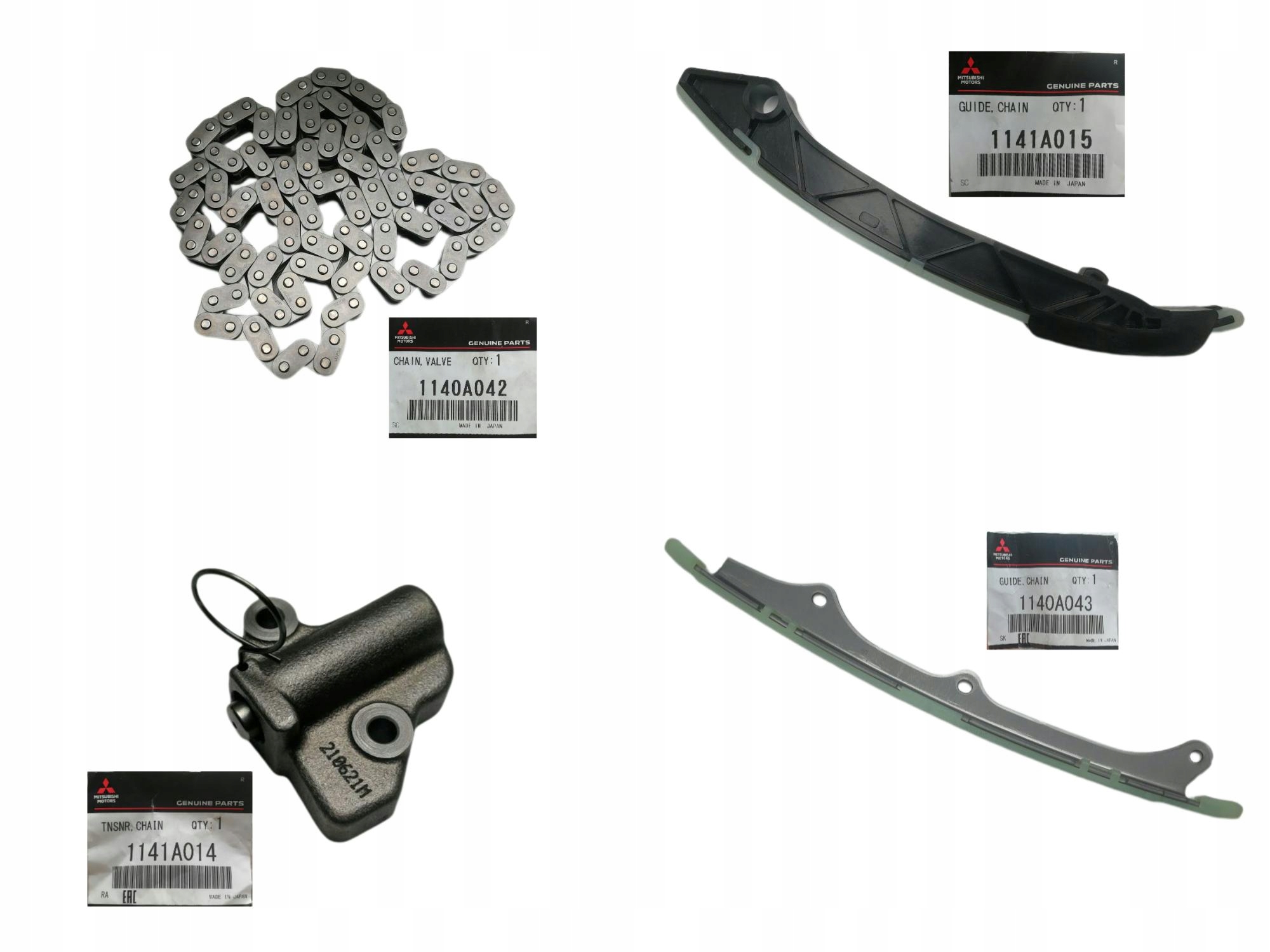 1140A043KIT - Комплект цепи ГРМ, Lancer Outlander ASX DID