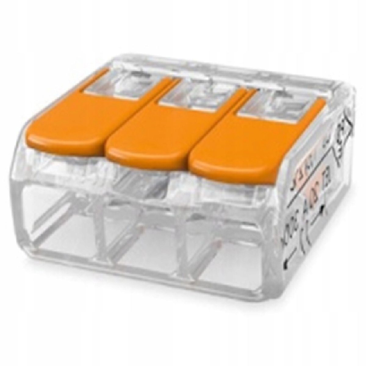 

Szybkozłączka Kostka Złączka Drut Linka 3x 4mm