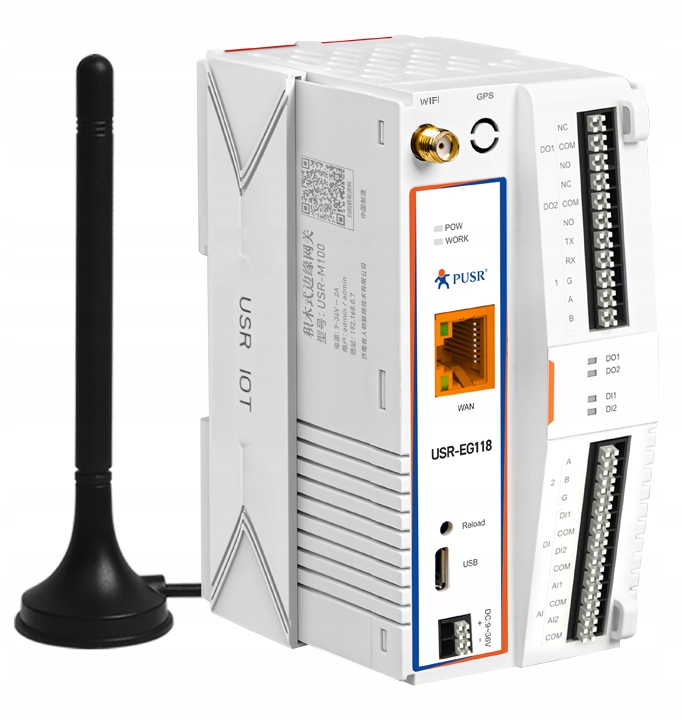Przemysłowa bramka IoT ESP32 Arduino Ide open source USR-EG118