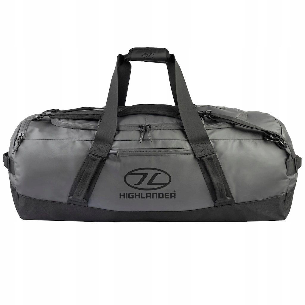 Turistická cestovní taška Highlander Outdoor Hauler Duffel 120 l tmavě šedá