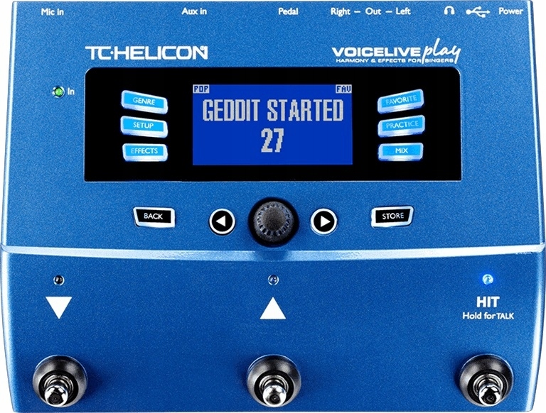 Tc Helicon Voicelive Play – Vokální Harmonizér
