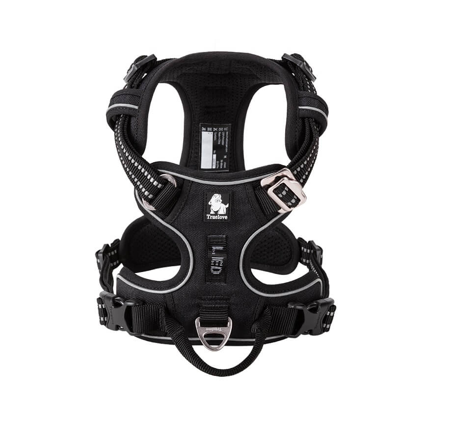 Levně Postroj pro psa TrueLove Front Line Premium černý velikost: L