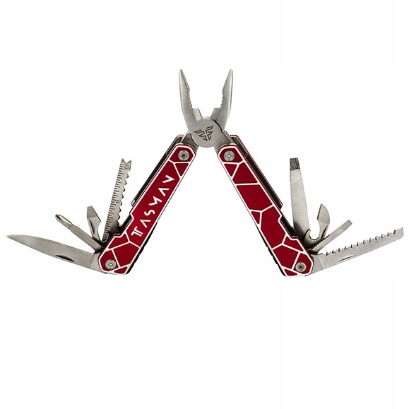 Multitool Tasman 13 funkcji czerwony