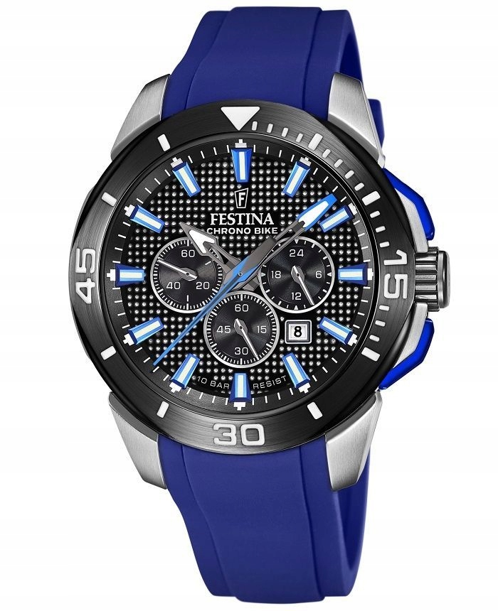 Pánské Hodinky Festina Chrono Bike F20642/1 47,00 mm 10ATM