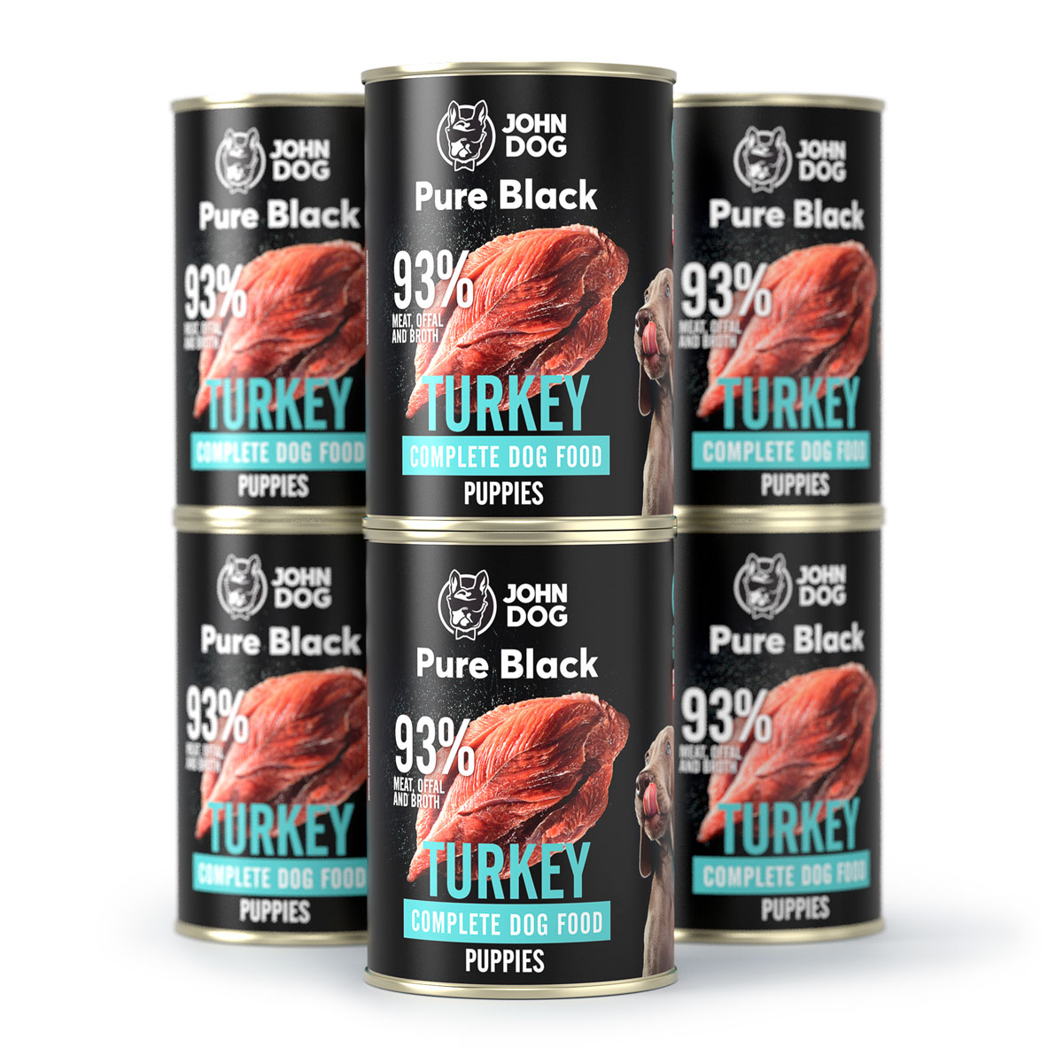 Krmivo mokré pro psy bez obilovin krůta 400 g 6 ks