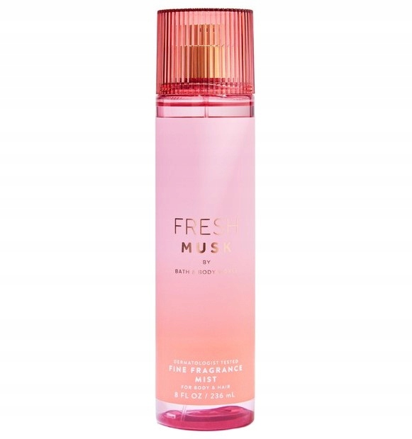 Bath & Body Works Mgiełka zapachowa do ciała Fresh Musk 236ml