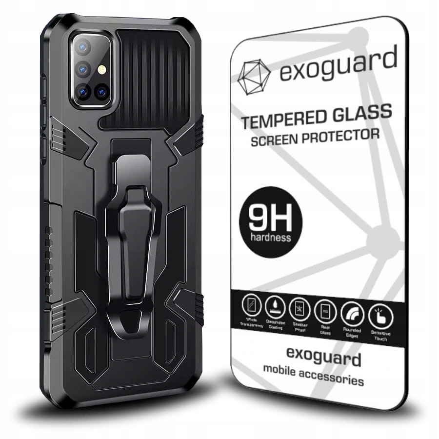 

Exoguard Case Etui Pancerne+szkło do Galay M51