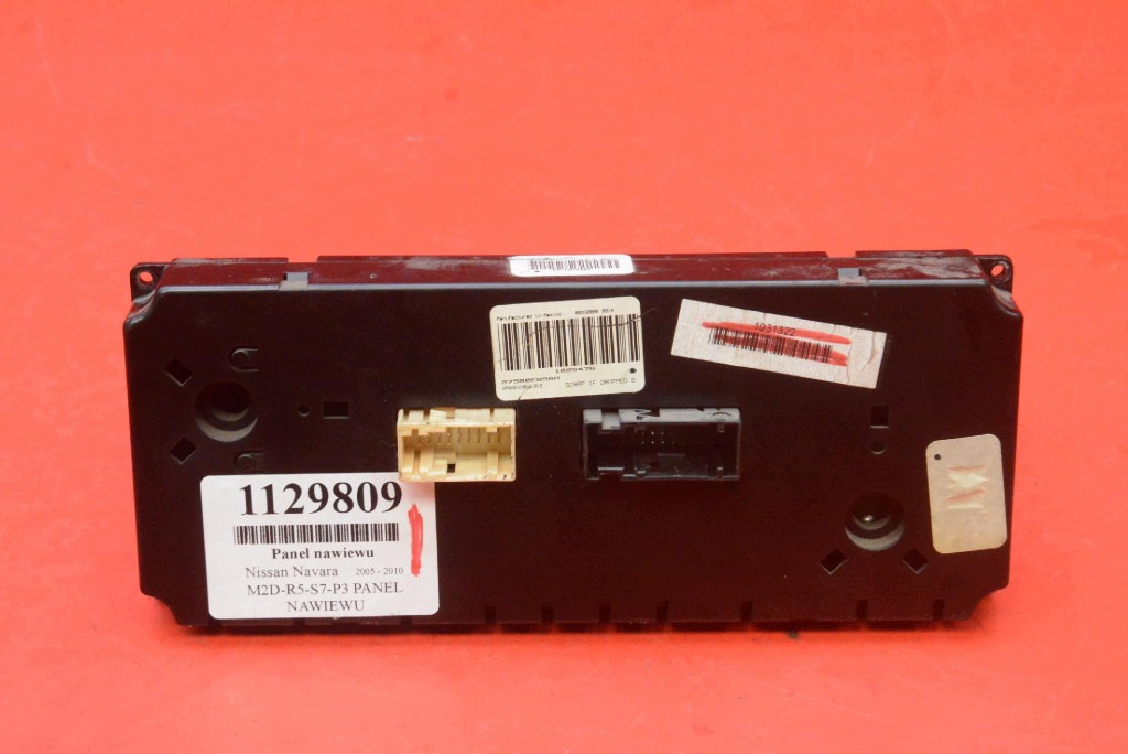 control panel air conditioning devices KLIMY 27500EB56A NISSAN NAVARA 3 III D40 05-10
