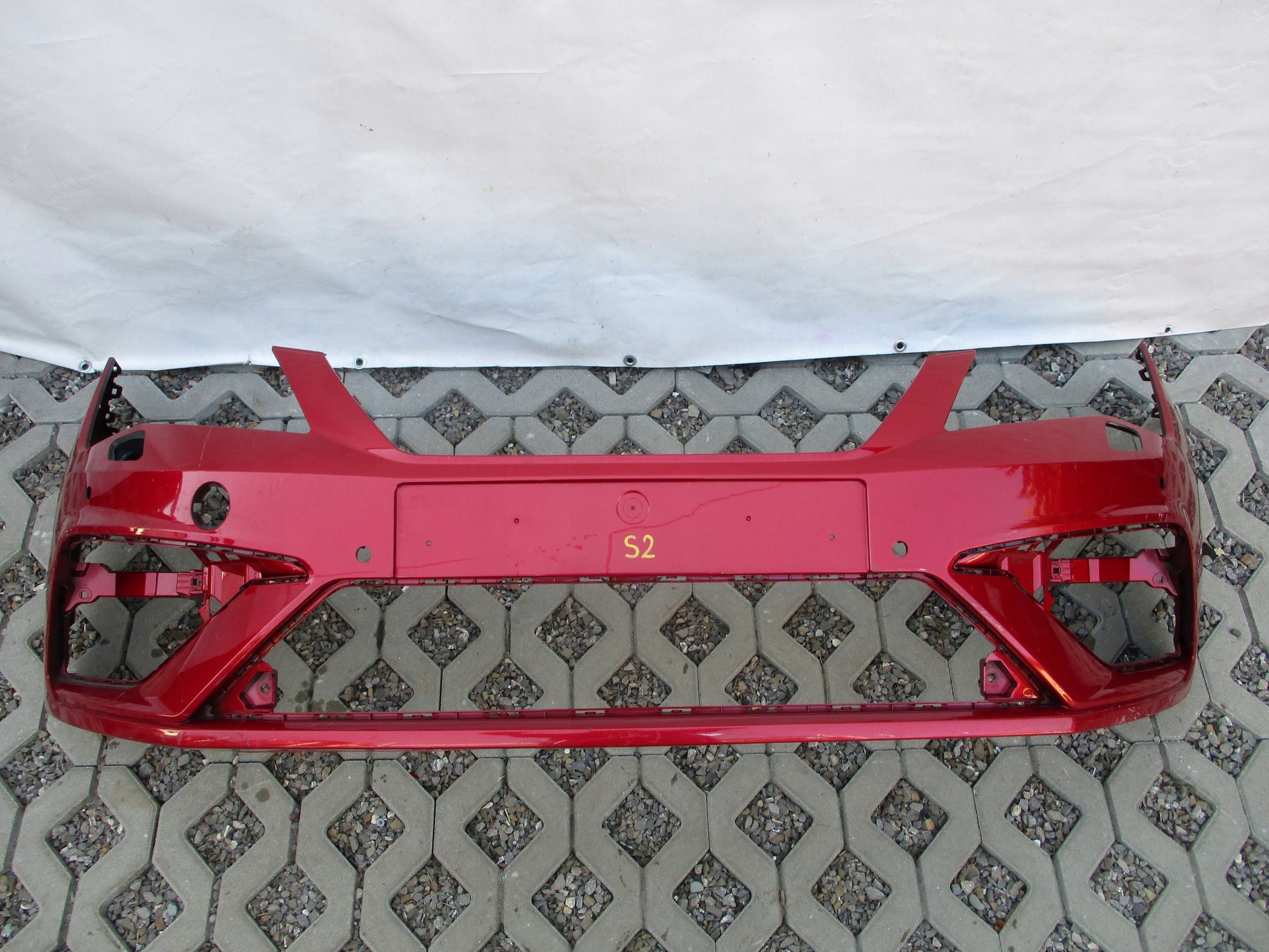 ZDERZAK PRZÓD SEAT LEON III LIFT 5F FR 16- SPRYSKI