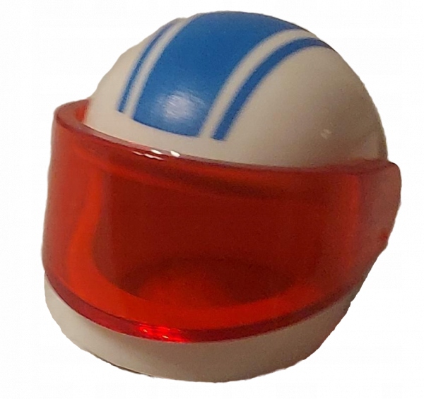 

Lego 2446bp46 Kask z Szybką czerwoną Nowy (1g)