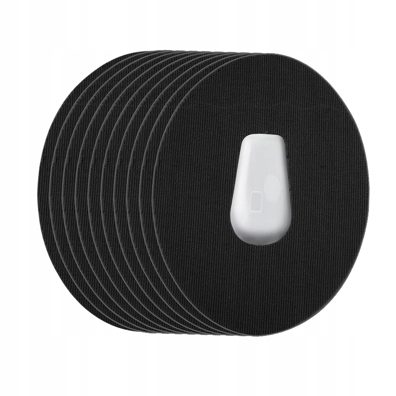 10Pcs transducer Covers Waterproof Sticker Long Fixation Fixed Black