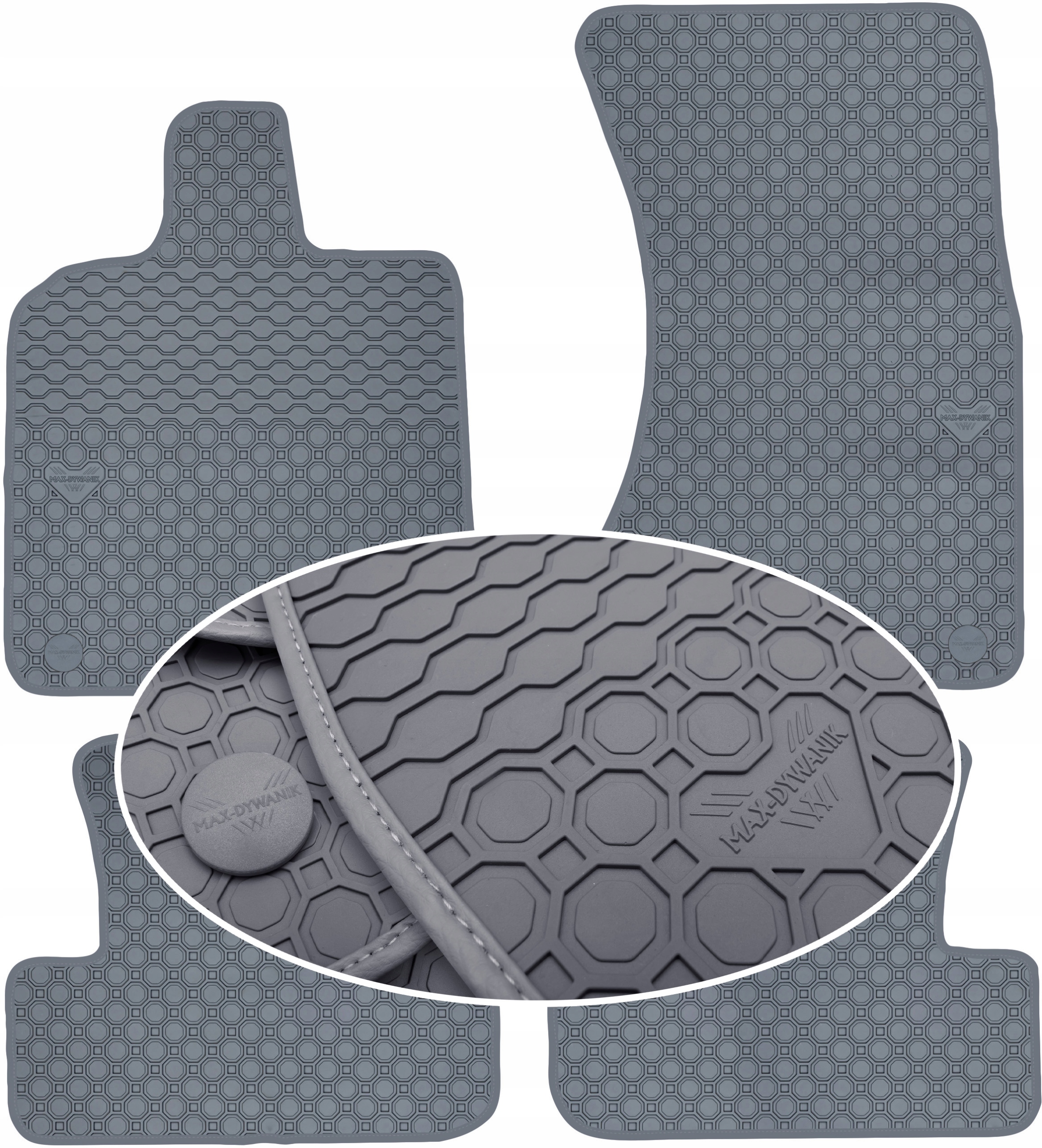 Audi Q5 I 2008-2017 Koberce Šedé