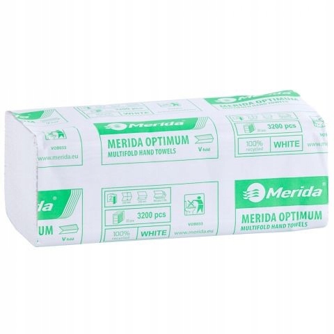 

Ręczniki Papierowe Zz Merida Optimum białe a'160