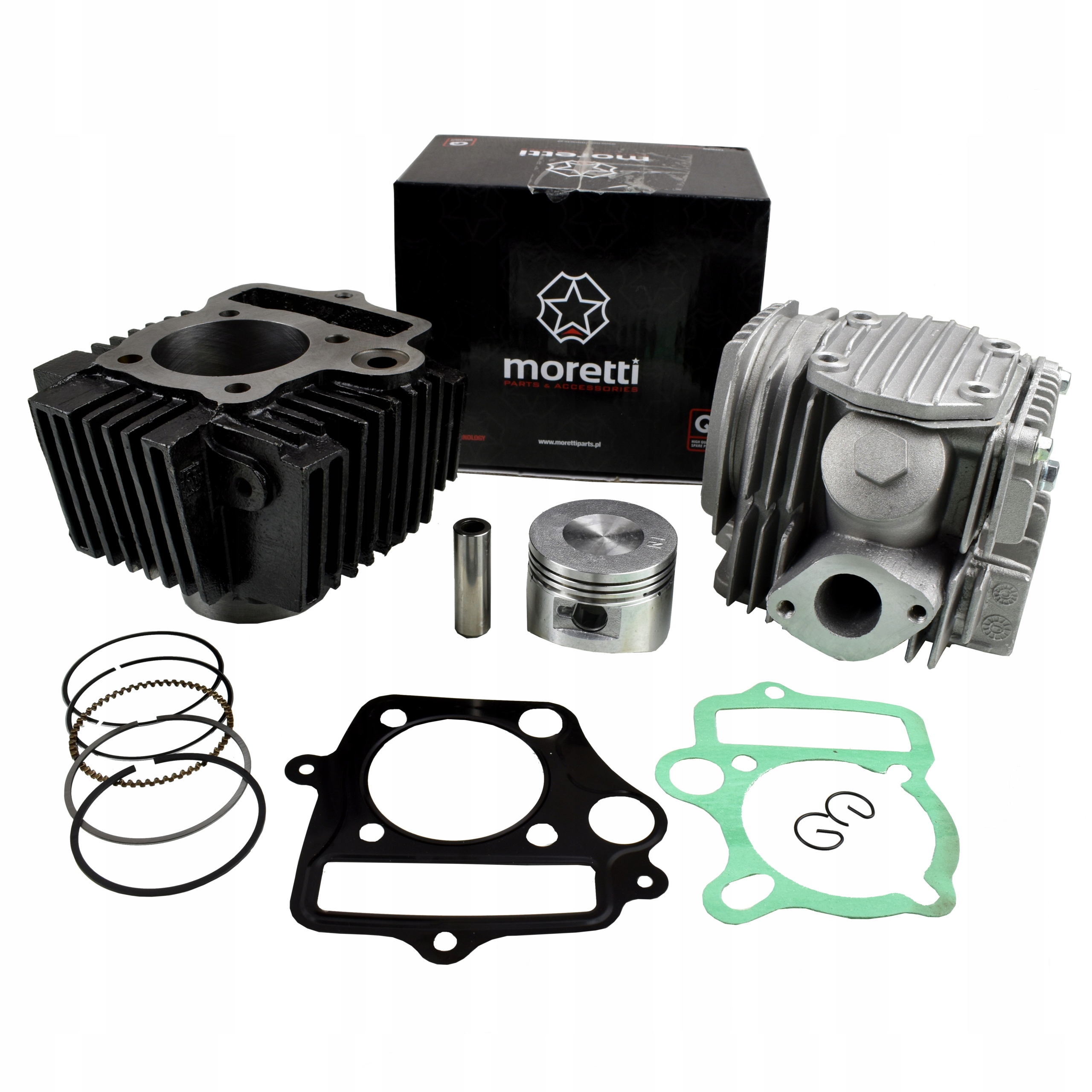 Wy8e303650nh-31y-we02 - ++Цилиндр + головка MORETTI 110cc мопед 152fmb