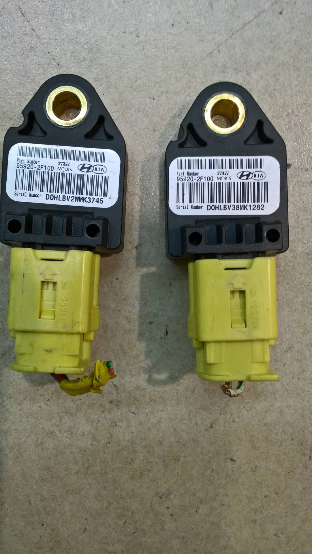 impact sensor HYUNDAI GETZ 1.5 CRDI
