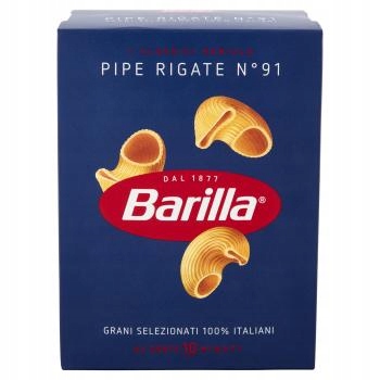 Barilla Pipe Rigate no91 włoski makaron rurki 500g 24x500g