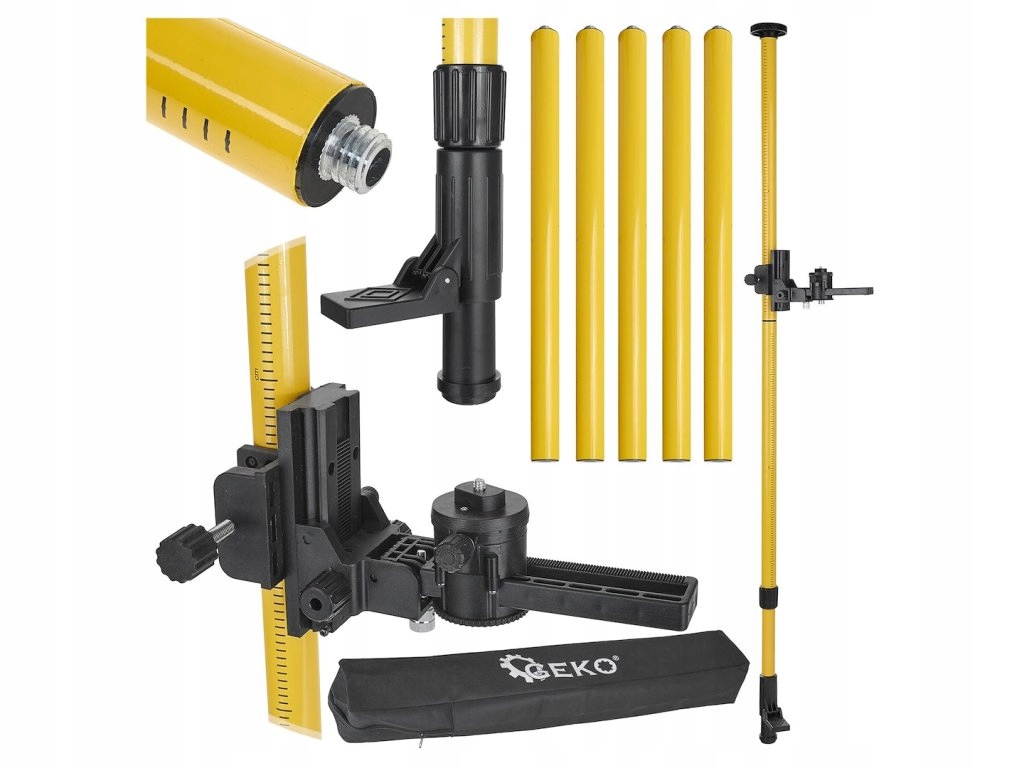 Stativ laseru, teleskopická tyč s prodloužením, až 420 cm G03309