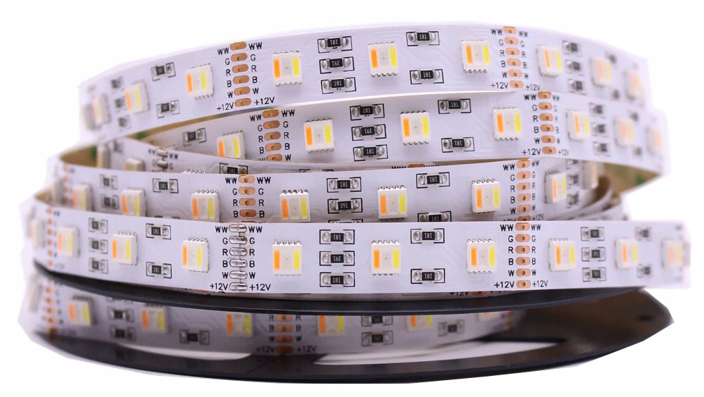 

Taśma Led Premium Rgb+cct 5w1 1m Ciepły Zimny 12V