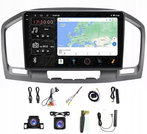 Rádio Gps Android Opel Insignia 2008-2013 Carplay Wifi Usb 64GB Modem Sim