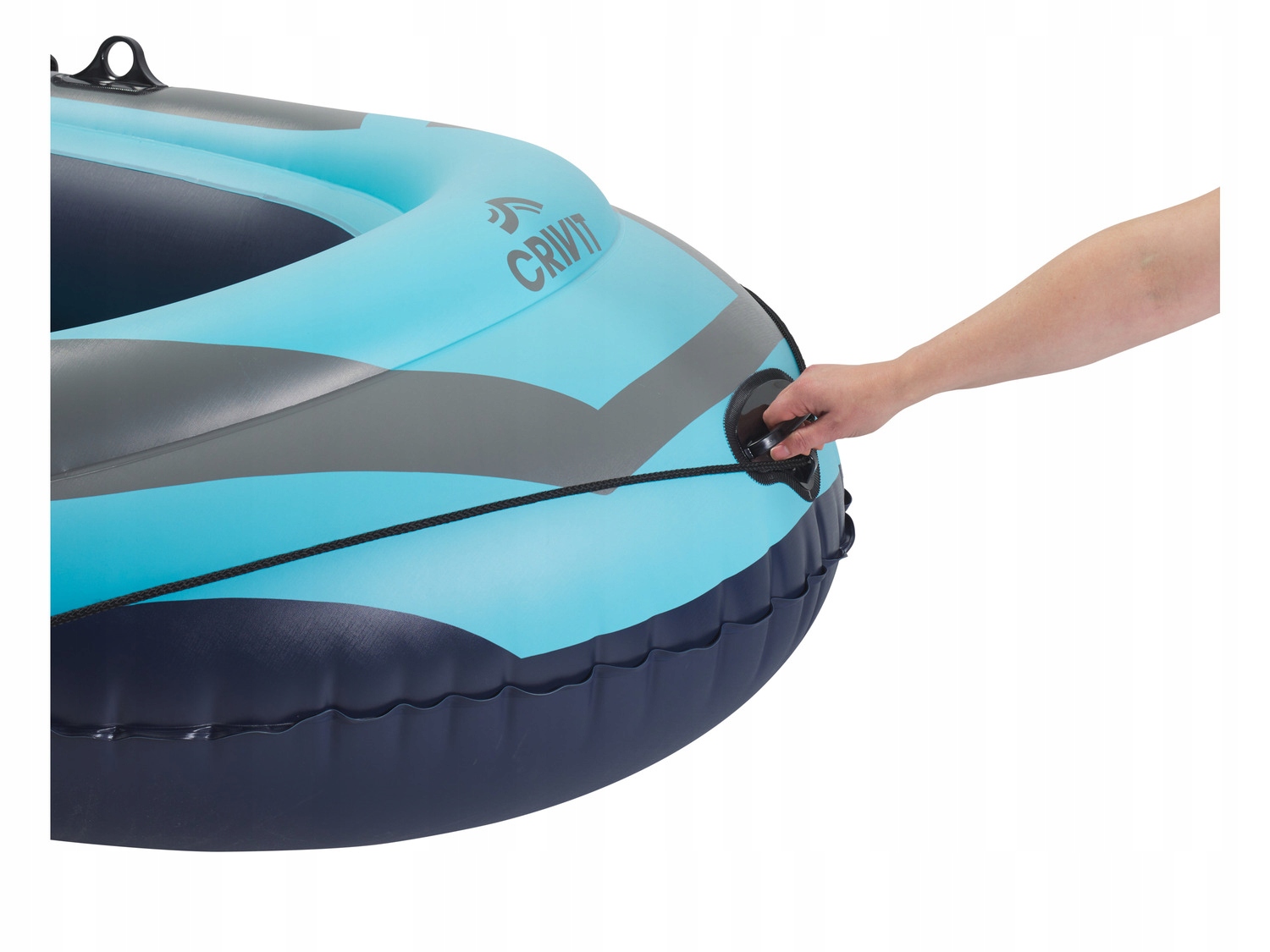 PONTON 3 OSOBOWY CRIVIT DO PŁYWANIA ŁÓDKA ZESTAW Długość 272 cm