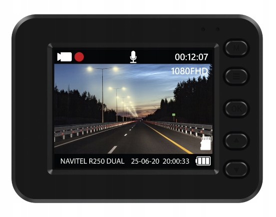 Wideorejestrator Navitel R250 DUAL FullHD 2 140 Resolution Full HD 1920 x 1080