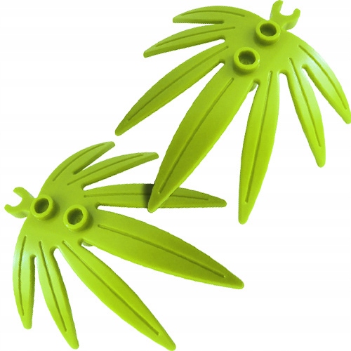 

Lego 42949, 10884, liść palmy, lime 2szt