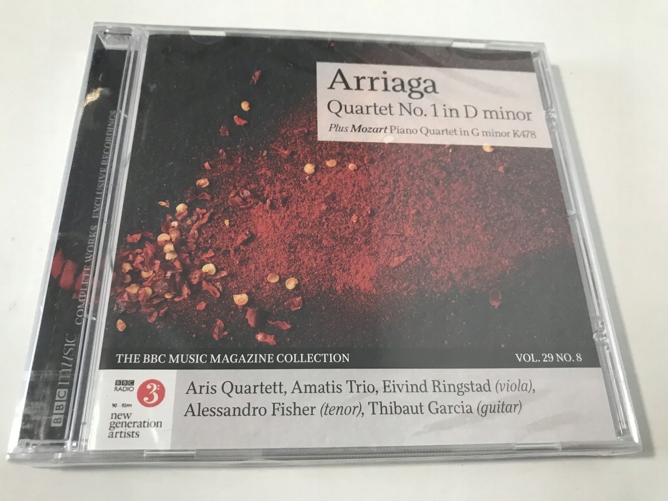 CD Arriaga Quartet Amatis Trio Mozart Piano Nowa