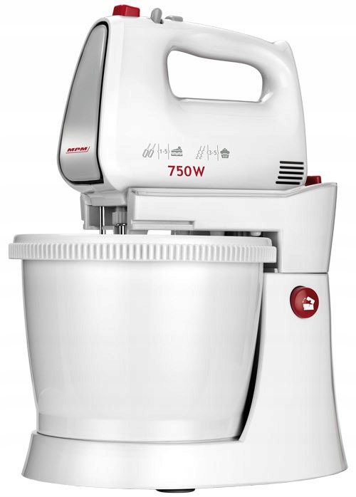 MPM Robot Kuchenny 750W 3L BPA Free 5 Prędkości Turbo Stal Nierdzewna — miniatura 13