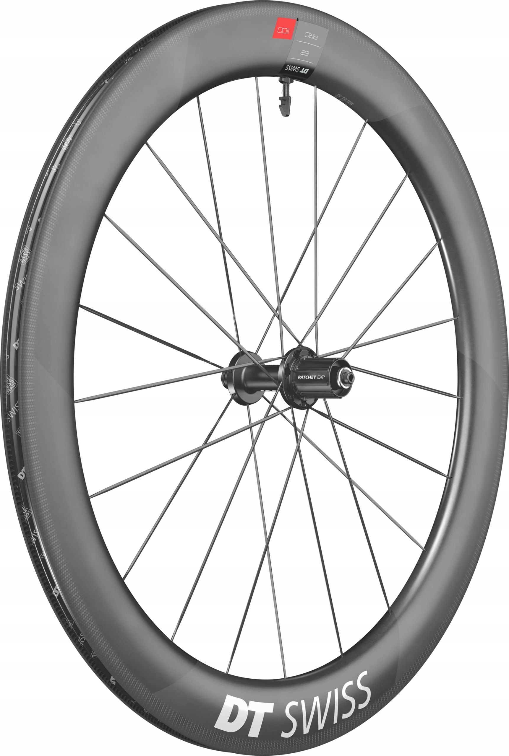 Dt Swiss Vyplétané Kolo Arc 1100 Dicut 62 28", Carb. , n. d. , 130/ 5mm Q
