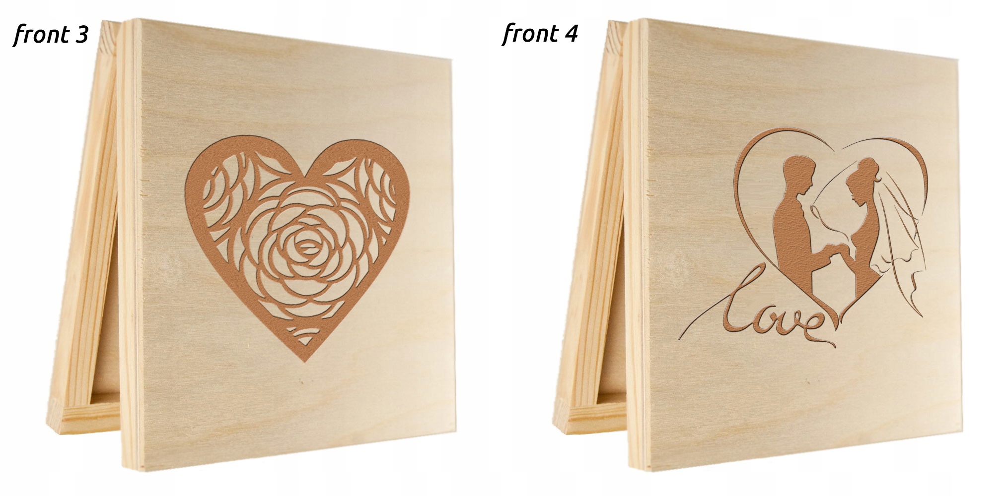 ZAPROSZENIE dla RODZICÓW na ŚLUB BŁOGOSŁAWIEŃSTWO Kolor dominujący brązowy