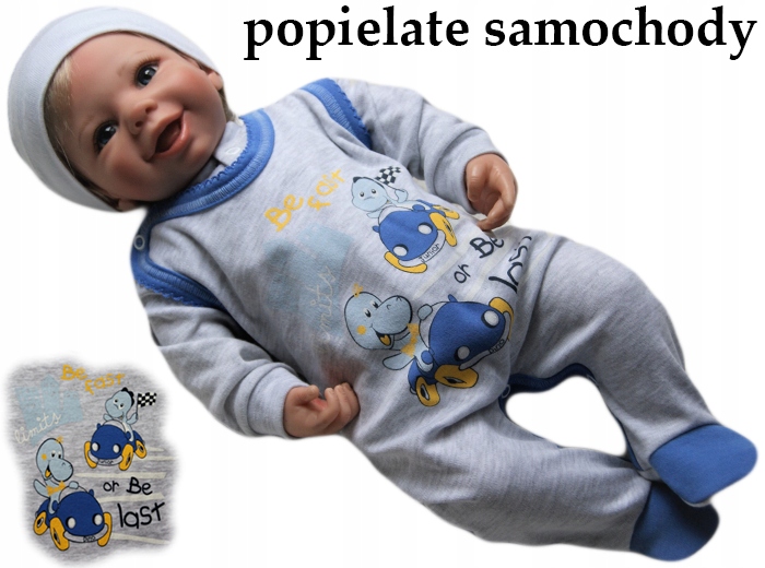 

Śpiochy śpioszki kaftanik 68 rozpinane bawełniane