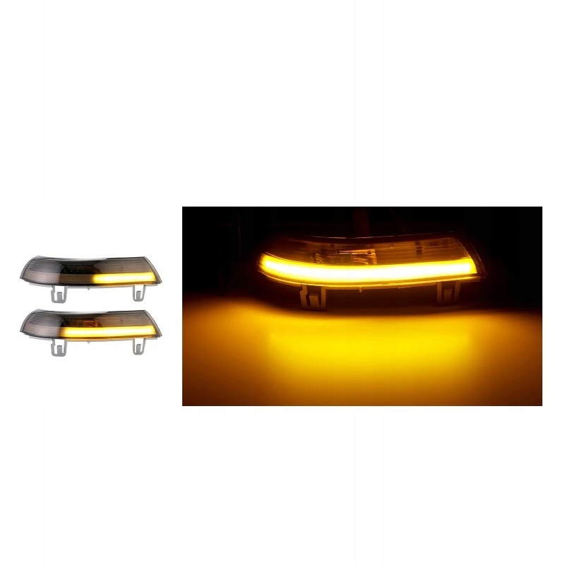 DYNAMICZNE LED Kierunkowskazy Skoda Superb 02 2008 Installation side Left side Right side