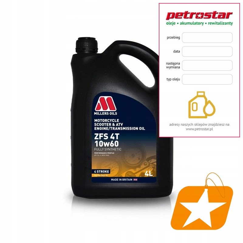 Millers Zfs 4T 10V60 4L
