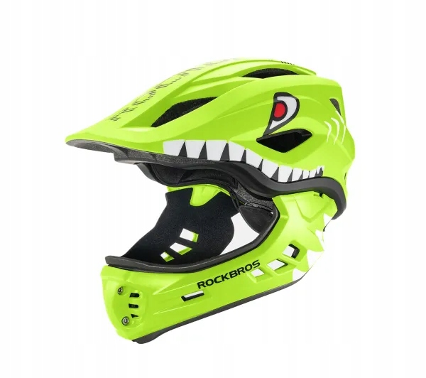 Kask rowerowy dla dziecka RockBros TT-32004 M Zielony do roweru hulajnogi
