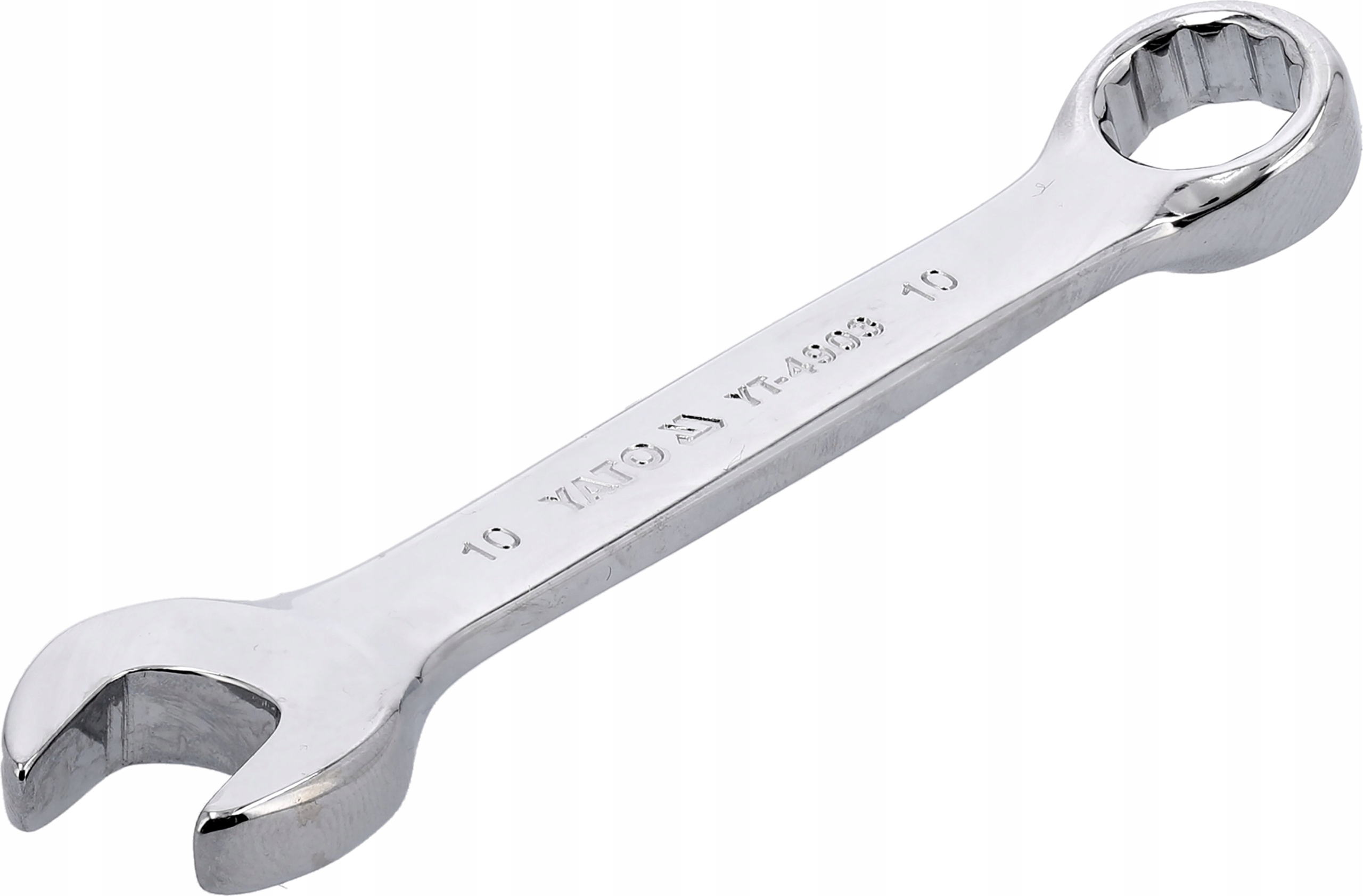 Klucz Płasko Oczkowy Yato Chromowany Krótki 10 mm