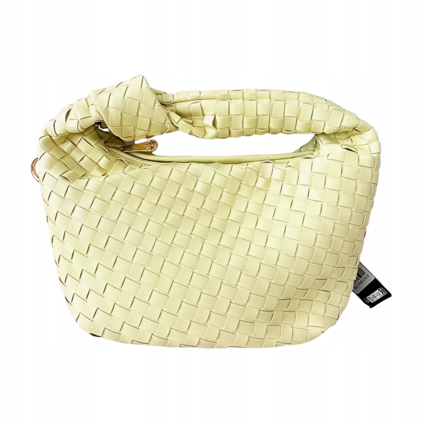 Gallantry mini shopper kabelka žlutá pletená