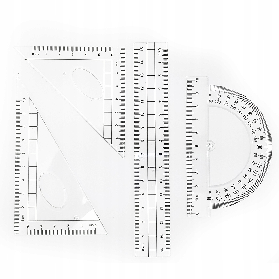 COLORINO ZESTAW GEOMETRYCZNY 10 ELEMNTÓW mix kolor Marka Colorino