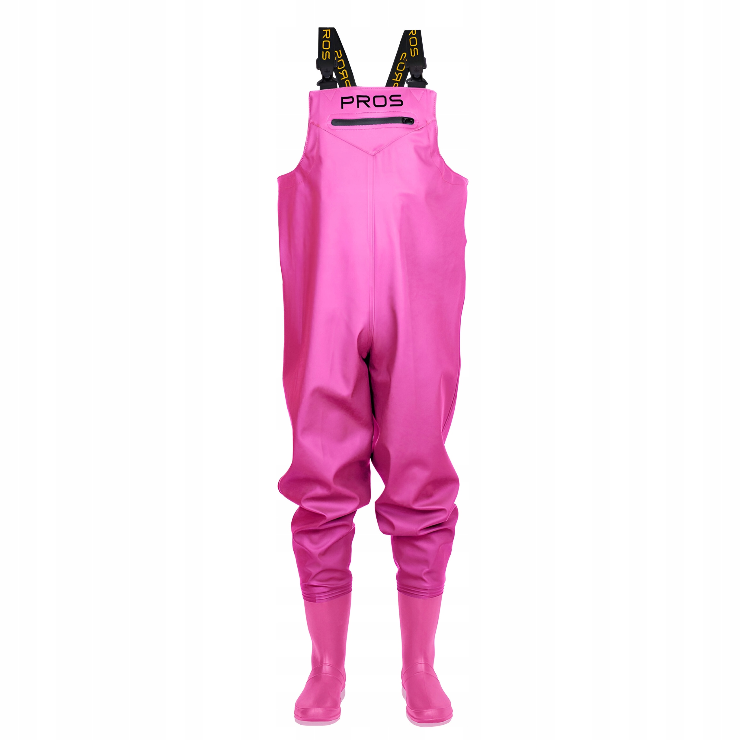 Spodniobuty Wodery Damskie Wędkarskie Różowe Spodnie z Kaloszami Polskie