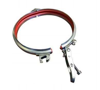 Objímka s závesom a sponou W4 fi 315 mm s gumou