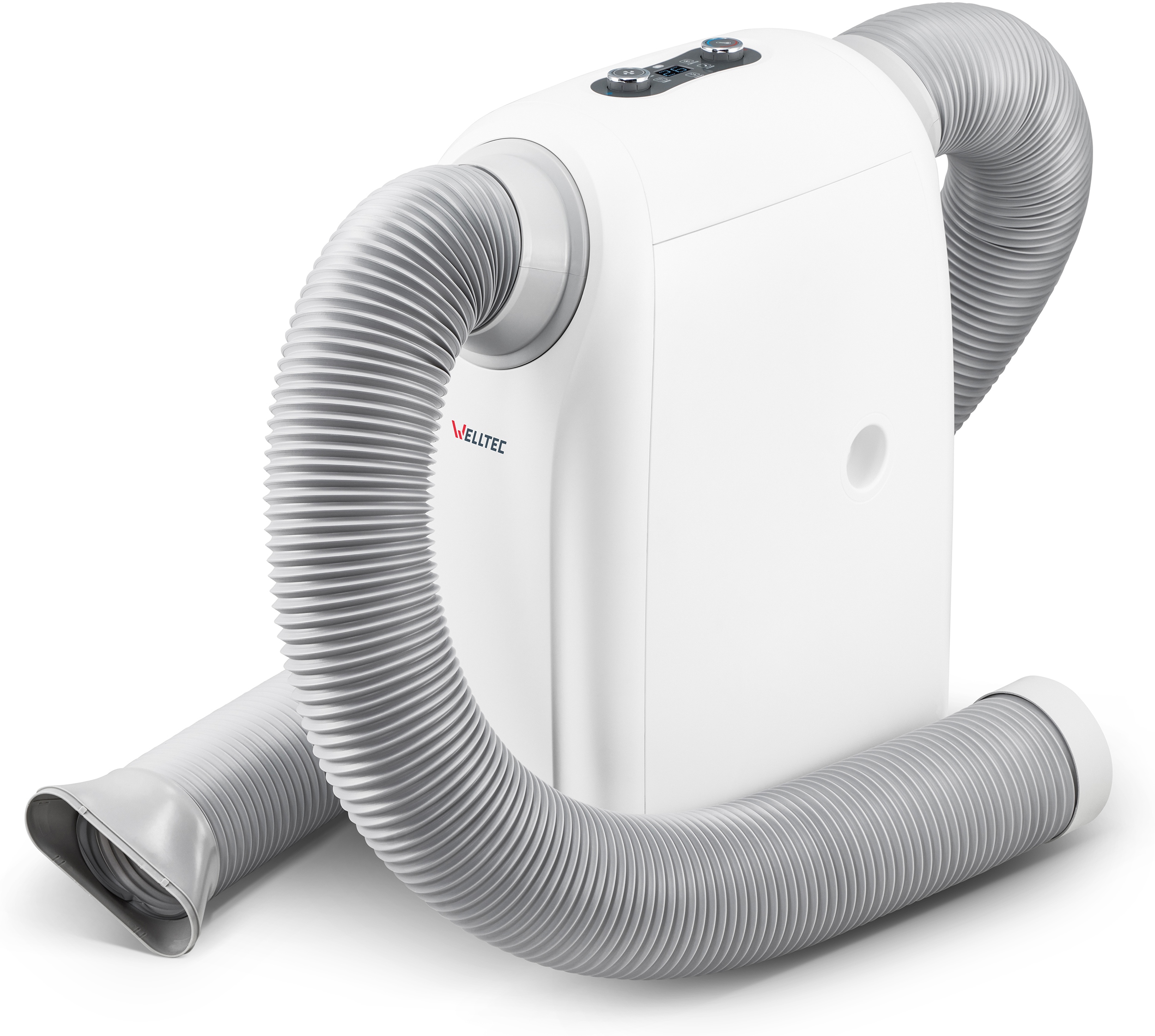 CICHY KLIMATYZATOR PRZENOŚNY WELLTEC ACH1414 5w1 WiFi 4kW 75m² + USZCZELKA Moc 4000 W